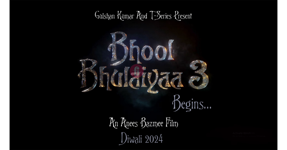 FILMING BEGINS FOR THE BIGGEST DIWALI DHAMAKA OF 2024 – BHOOL BHULAIYAA 3